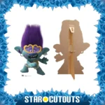 Branch (Trolls World Tour) Official Small Cardboard Cutout / Standee - Image 2