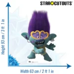 Branch (Trolls World Tour) Official Small Cardboard Cutout / Standee - Image 3