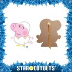 George Pig 'Easter Egg Costume' (Peppa Pig) Official Small Cardboard Cutout / Standee - Image 2