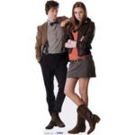 The Eleventh Doctor 'Matt Smith' & Amy Pond (Doctor Who) Official Lifesize Cardboard Cutout / Standee