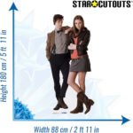 The Eleventh Doctor 'Matt Smith' & Amy Pond (Doctor Who) Official Lifesize Cardboard Cutout / Standee - Image 3