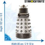 Supreme Dalek 'White' (Doctor Who) Official Lifesize Cardboard Cutout / Standee - Image 3