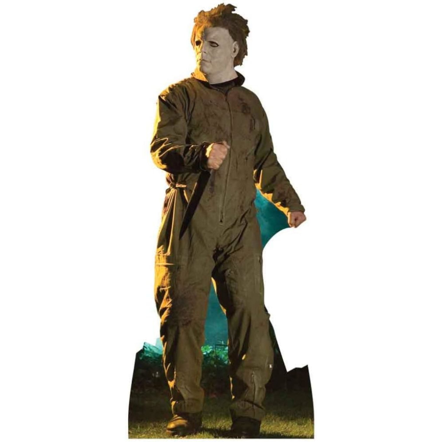 SC2009 Michael Myers 'Stalking Pose' (Halloween) Official Lifesize Cardboard Cutout Standee Michael Myers 'Stalking Pose' (Halloween) Official Lifesize Cardboard Cutout / Standee - Image 1