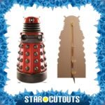 Dalek Drone 'Red' (Doctor Who) Official Lifesize Cardboard Cutout / Standee - Image 2