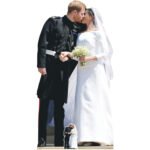 Prince Harry & Meghan Markle 'Royal Wedding' (British Royal Family) Lifesize + Mini Cardboard Cutout / Standee