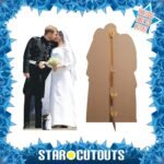 Prince Harry & Meghan Markle 'Royal Wedding' (British Royal Family) Lifesize + Mini Cardboard Cutout / Standee - Image 2
