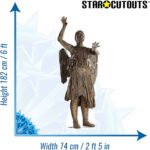 Weeping Angel 'Attacking' (Doctor Who) Official Lifesize Cardboard Cutout / Standee - Image 3