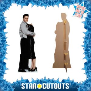 SC2203 Elvis Presley (American Singer) Official Lifesize Stand-In Cardboard Cutout Standee Frame