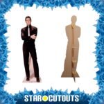 Elvis Presley 'Black Suit & White Tie' (American Singer) Official Lifesize Cardboard Cutout / Standee - Image 2