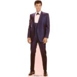 Elvis Presley '1960s Blue Suit' (American Singer) Official Lifesize Cardboard Cutout / Standee