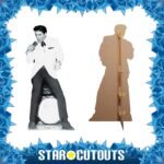 Elvis Presley 'White Jacket' (American Singer) Official Lifesize Cardboard Cutout / Standee - Image 2