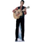 Elvis Presley 'Singing With Guitar' (American Singer) Official Lifesize Cardboard Cutout / Standee