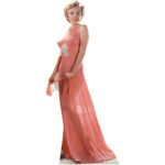 Marilyn Monroe 'Peach Night Gown' (American Actress) Official Lifesize Cardboard Cutout / Standee