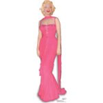 Marilyn Monroe 'Pink Evening Gown' (American Actress) Official Lifesize Cardboard Cutout / Standee