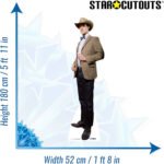 The Eleventh Doctor (Stetson) 'Matt Smith' (Doctor Who) Official Lifesize Cardboard Cutout / Standee - Image 3