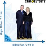 King Charles III & Queen Camilla (British Royal Family) Lifesize Cardboard Cutout / Standee - Image 3