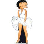 Betty Boop 'The Seven Year Itch' (Cartoon Character) Official Lifesize Cardboard Cutout / Standee