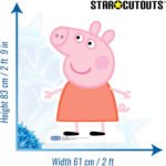 Peppa Pig (Peppa Pig) Official Small Cardboard Cutout / Standee - Image 3
