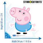 George Pig (Peppa Pig) Official Small Cardboard Cutout / Standee - Image 3