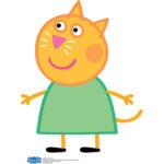 Candy Cat (Peppa Pig) Official Small Cardboard Cutout / Standee