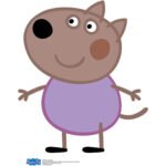 Danny Dog (Peppa Pig) Official Small Cardboard Cutout / Standee