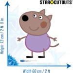 Danny Dog (Peppa Pig) Official Small Cardboard Cutout / Standee - Image 3