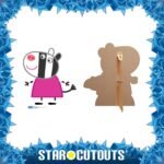 Zoe Zebra (Peppa Pig) Official Small Cardboard Cutout / Standee - Image 2