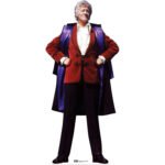 The Third Doctor 'Jon Pertwee' (Doctor Who) Official Lifesize Cardboard Cutout / Standee