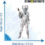 Classic Cyberman 'Earthshock' (Doctor Who) Official Lifesize Cardboard Cutout / Standee - Image 3