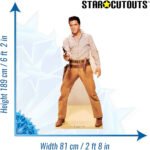 Elvis Presley 'Gunfight' (American Singer) Official Lifesize Cardboard Cutout / Standee - Image 3