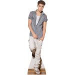 Justin Bieber 'Check Shirt' (Canadian Singer) Official Lifesize Cardboard Cutout / Standee
