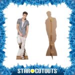 Justin Bieber 'Check Shirt' (Canadian Singer) Official Lifesize Cardboard Cutout / Standee - Image 2