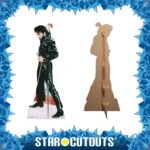 Elvis Presley 'Black Leather' (American Singer) Official Lifesize Cardboard Cutout / Standee - Image 2