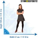 Clara Oswald 'Jenna Coleman' (Doctor Who) Official Lifesize Cardboard Cutout / Standee - Image 3
