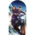 The Eleventh Doctor 'Matt Smith' & Clara Oswald (Doctor Who) Official Lifesize Stand-In Cardboard Cutout / Standee