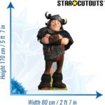 Snotlout Gary Jorgenson (How To Train Your Dragon) Official Lifesize Cardboard Cutout / Standee - Image 3