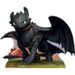 Toothless (How To Train Your Dragon) Official Large Cardboard Cutout / Standee