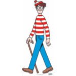 Where's Waldo? Official Lifesize Cardboard Cutout / Standee