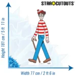 Where's Waldo? Official Lifesize Cardboard Cutout / Standee - Image 3
