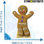 Gingy 'Gingerbread Man' (Shrek) Official Lifesize Cardboard Cutout / Standee - Image 3