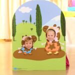 Peppa Pig 'Muddy Puddle' (Peppa Pig) Official Child Size Stand-In Cardboard Cutout / Standee - Image 4