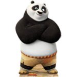 Master Po Ping (Kung Fu Panda) Official Mini Cardboard Cutout / Standee