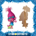 Princess Poppy (Trolls) Official Small Cardboard Cutout / Standee - Image 2