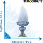Guy Diamond 'Glittery Grey' (Trolls) Official Small Cardboard Cutout / Standee - Image 3