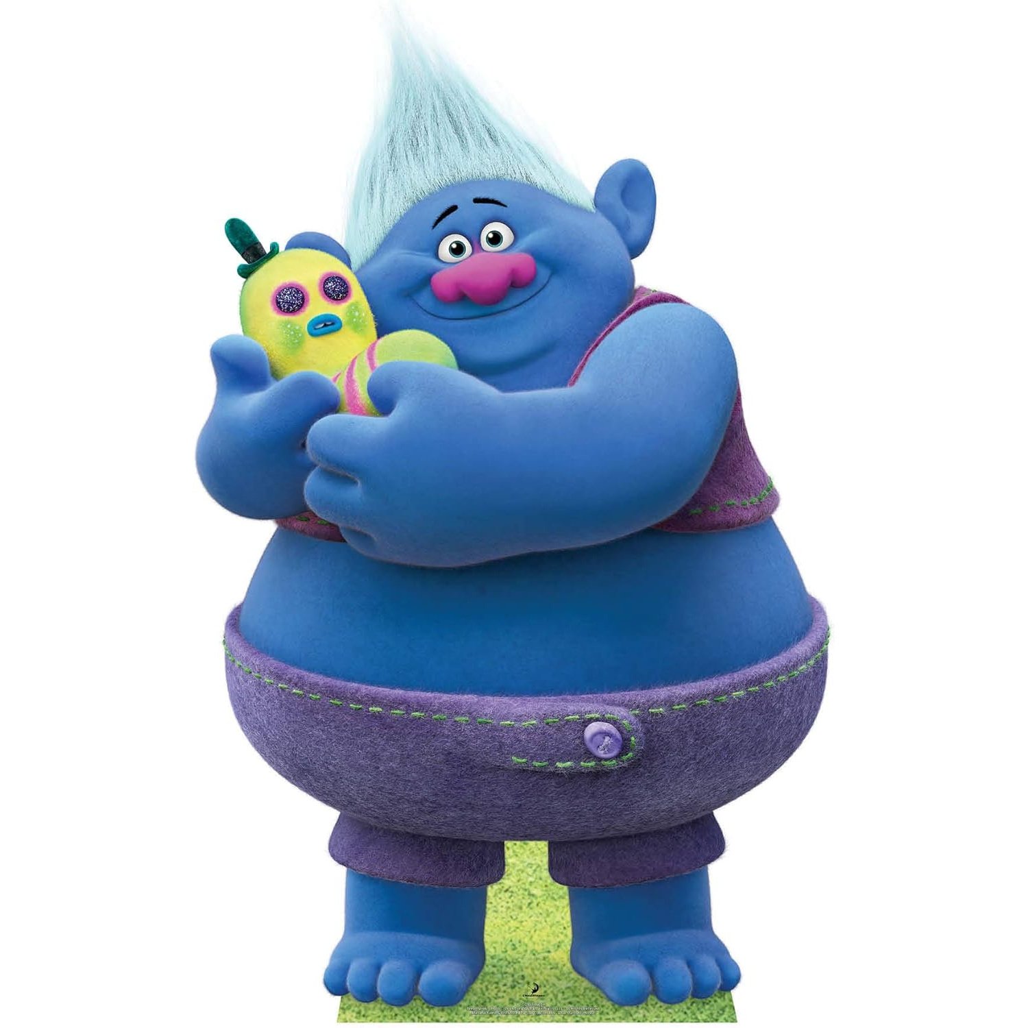 SC928 Biggie 'Snack Pack' (Trolls) Official Lifesize Cardboard Cutout Standee Biggie 'Snack Pack' (Trolls) Official Lifesize Cardboard Cutout / Standee - Image 1