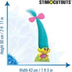 Smidge 'Tiny Troll' (Trolls) Official Small Cardboard Cutout / Standee - Image 3