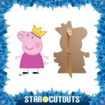 Peppa Pig 'Wearing Crown' (Peppa Pig) Official Small Cardboard Cutout / Standee - Image 2