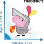 Sir George Pig 'Knight Costume' (Peppa Pig) Official Small Cardboard Cutout / Standee - Image 3