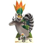 King Julien XIII (Madagascar) Official Lifesize + Mini Cardboard Cutout / Standee