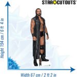 Drew McIntyre 'Andrew McLean Galloway IV' (WWE) Official Lifesize + Mini Cardboard Cutout / Standee - Image 3